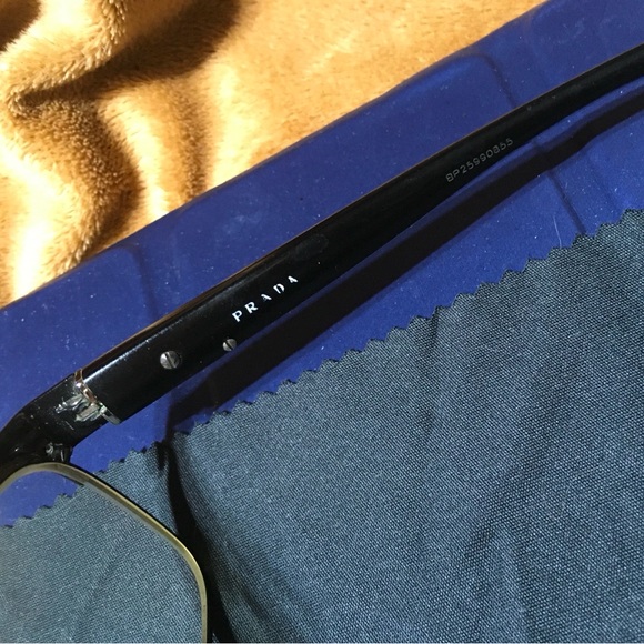 Prada Sunglasses Eyeglasses Frames Only 25990855 Unisex with PRADA Case - Picture 7 of 14
